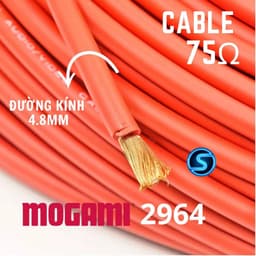 Dây cáp tín hiệu MOGAMI 2964 - 75om ( Giá 1m ) 4