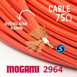 Dây cáp tín hiệu MOGAMI 2964 - 75om ( Giá 1m ) 5