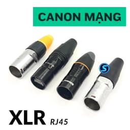 Jack rắc Canon Mạng, XLR Mạng RJ45, XLR RJ45. ( Giá 1 Cái ) 1