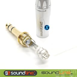 Jack 6ly chính hãng SOUNDLINE mạ Vàng, Thân mạ Chorme.  ( Giá 1c ) 3