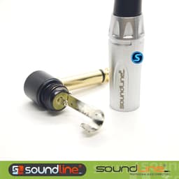 Jack 6ly chính hãng SOUNDLINE mạ Vàng, Thân mạ Chorme.  ( Giá 1c ) 4