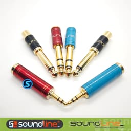 Jack Chuyển đổi 3.5, 6ly, av, hãng Soundline cao cấp. ( Giá 1c ) 1