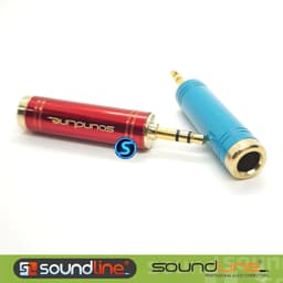 Jack Chuyển đổi 3.5, 6ly, av, hãng Soundline cao cấp. ( Giá 1c ) 3