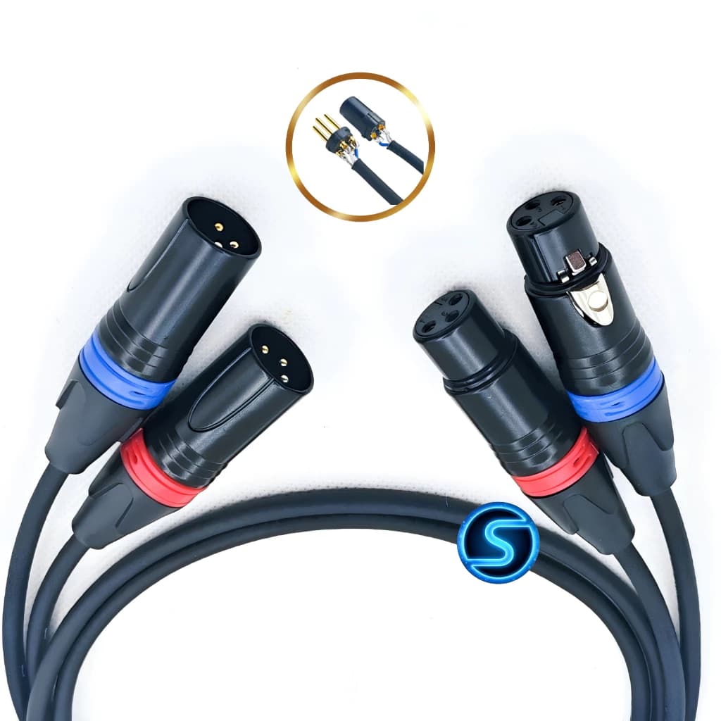 Dây Canon Chống Nhiễu, Dài 0.5M , 1M , 2M , 3M , 5M( Giá 1 dây ). Dây Đồng