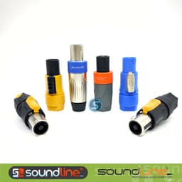 Giắc loa sân khấu, jack loa , jack speakon Made in korea kháng nước hãng SOUNLINE ( Báo giá 1c ) 1