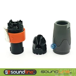 Giắc loa sân khấu, jack loa , jack speakon Made in korea kháng nước hãng SOUNLINE ( Báo giá 1c ) 2