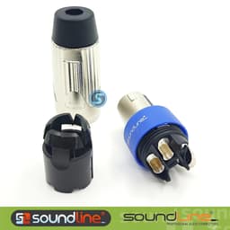 Giắc loa sân khấu, jack loa , jack speakon Made in korea kháng nước hãng SOUNLINE ( Báo giá 1c ) 4