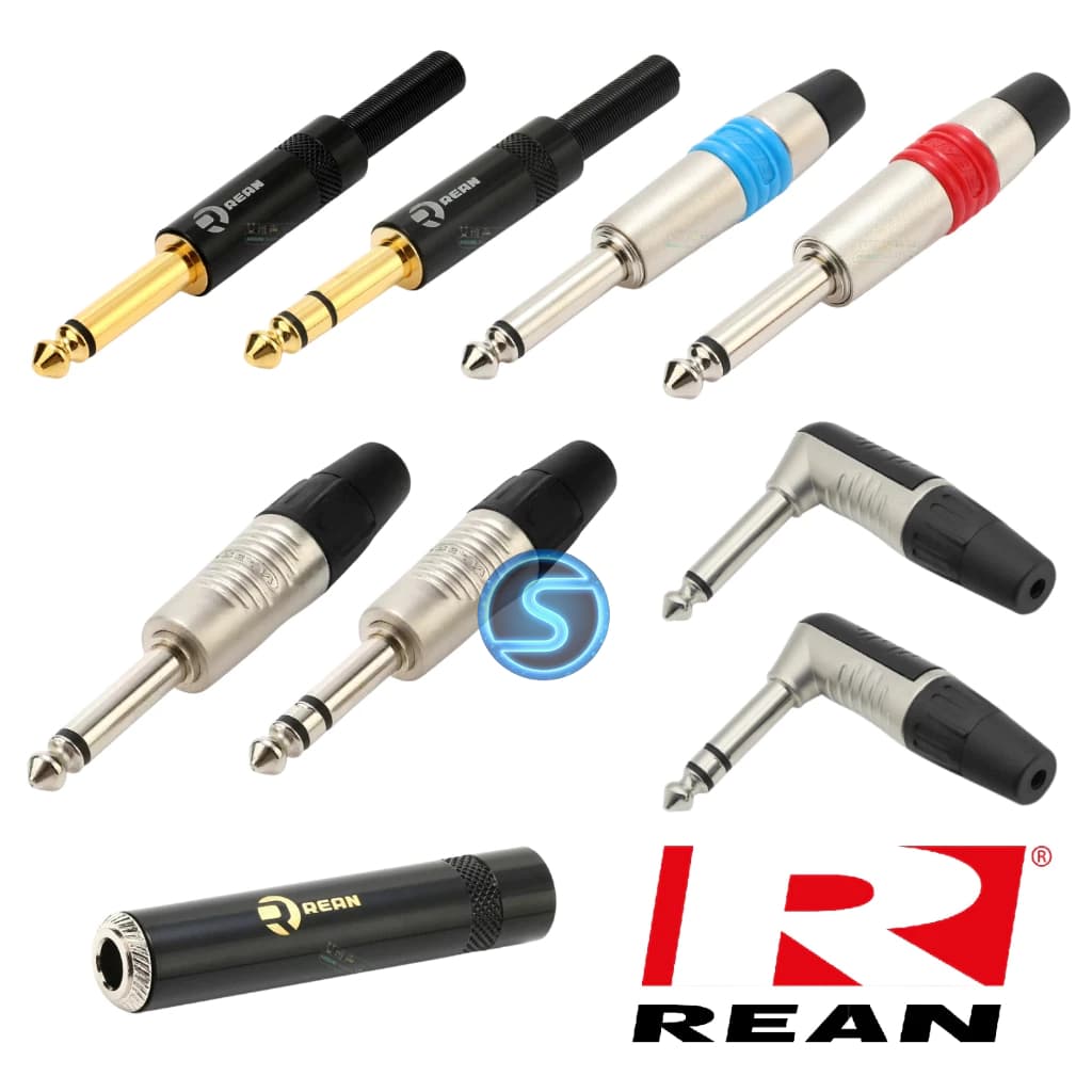 Jack rắc REAN 6ly , 6.5ly hàn dây chính hãng nhập khẩu. ( Giá 1 Cái )