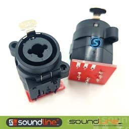 Giắc jack ổ âm canon đa năng, 2 in1,  sử dụng Canon + 6ly ( Giá 1c ) 1