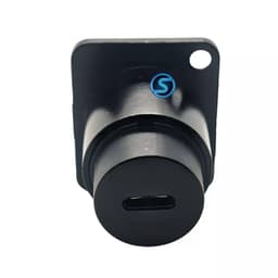 Ổ jack giắc TYPE C, gắn thanh Panel ( Giá 1c ) 3