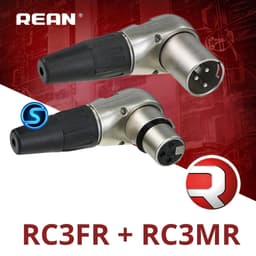Jack rắc Canon Cong hãng REAN - RC3FR + RC3MR. ( Giá 1c ) 1