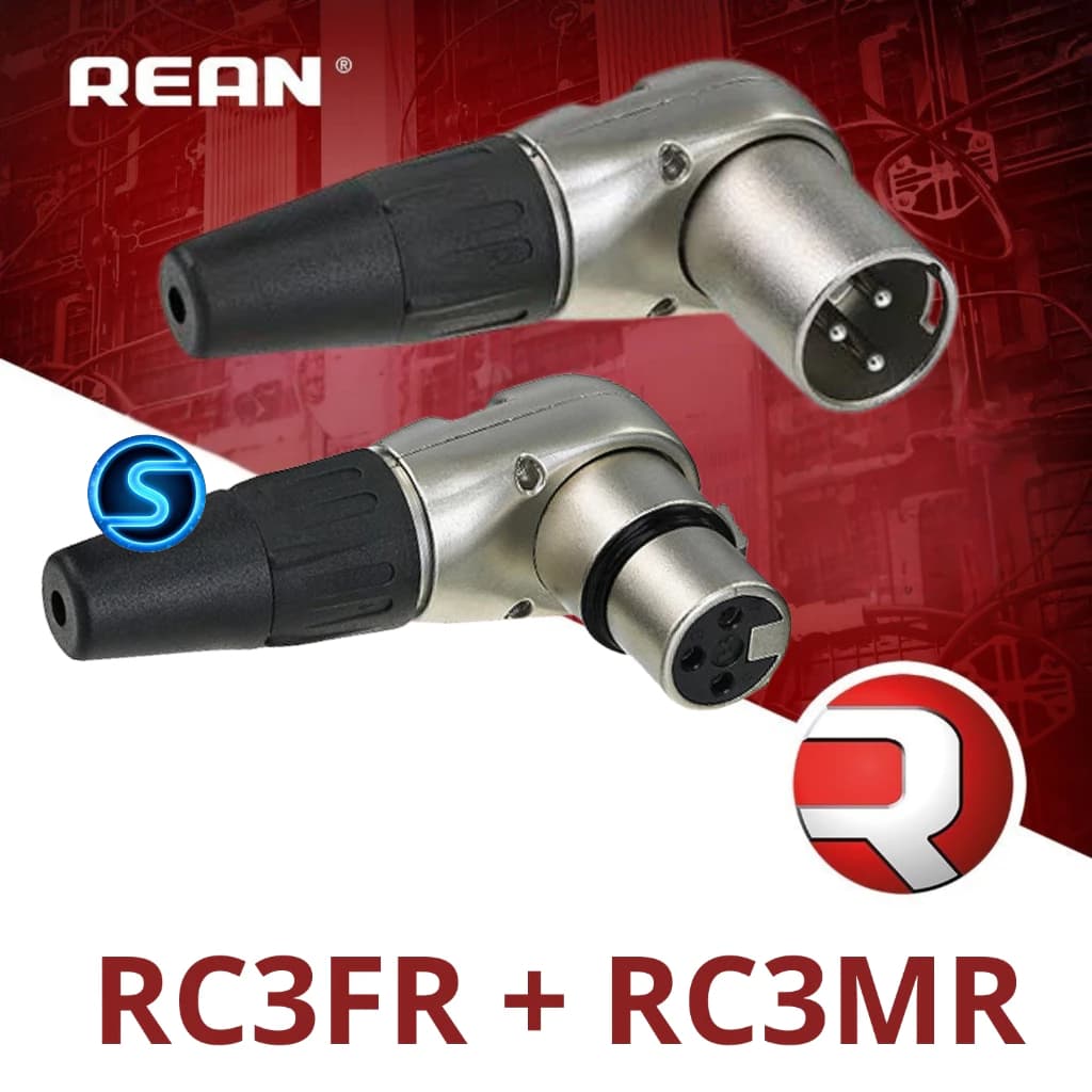 Jack rắc Canon Cong hãng REAN - RC3FR + RC3MR. ( Giá 1c )
