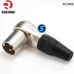 Jack rắc Canon Cong hãng REAN - RC3FR + RC3MR. ( Giá 1c ) 4