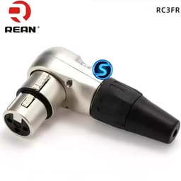 Jack rắc Canon Cong hãng REAN - RC3FR + RC3MR. ( Giá 1c ) 5