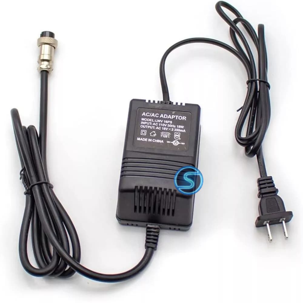 Adapter Nguồn Mixer YAMAHA 18V x  2 400mA . ( Giá 1 Chiếc )