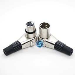 Jack rắc canon Cong cao cấp, XLR cong. ( Giá 1c ) 1