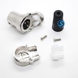 Jack rắc canon Cong cao cấp, XLR cong. ( Giá 1c ) 6