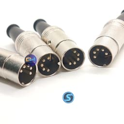 Jack loa 5 chân MIDI , 5Pin jack loa châu âu ( Giá 1c ) 3