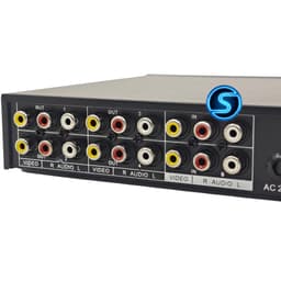 Bộ chia tín hiệu AV Audio 2 vào 4 ra, chuyển lệnh AV. ( Giá 1 Bộ ) 3