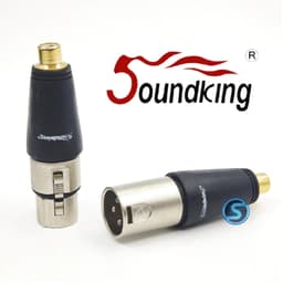 Jack rắc giắc chuyển đổi AV sang Canon XLR Soundking. ( Giá 1c ) 1