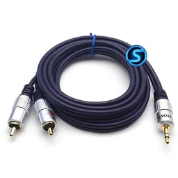 Dây tín hiệu âm thanh 3.5mm ra AV/ Hoa Sen chính hãng Liton USA . 1.5M 2