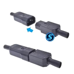Jack nguồn C13,C14 chất lượng ,lõi đồng 10A 6