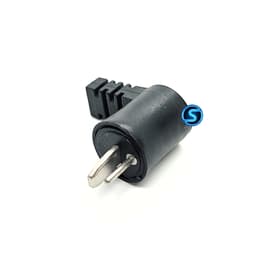 Jack Loa Din , 2 Pin Tròn Dẹt, Cong ,Thẳng,Âm Châu Âu ( Giá 1c ) 4