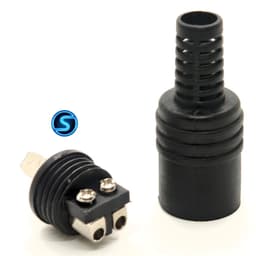 Jack Loa Din , 2 Pin Tròn Dẹt, Cong ,Thẳng,Âm Châu Âu ( Giá 1c ) 5
