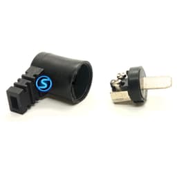 Jack Loa Din , 2 Pin Tròn Dẹt, Cong ,Thẳng,Âm Châu Âu ( Giá 1c ) 6