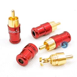 ( 1 Cặp ) Jack AV - Hoa Sen - RCA Monster hàn dây 2