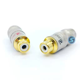 ( 1 Cặp ) Jack AV âm - Hoa Sen âm - RCA âm hàn dây Gold Snake 3
