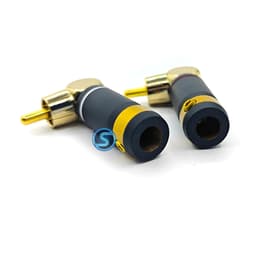 (1 Cặp) Jack ( rắc ) AV - Hoa Sen - RCA  HIFI chất lượng 7