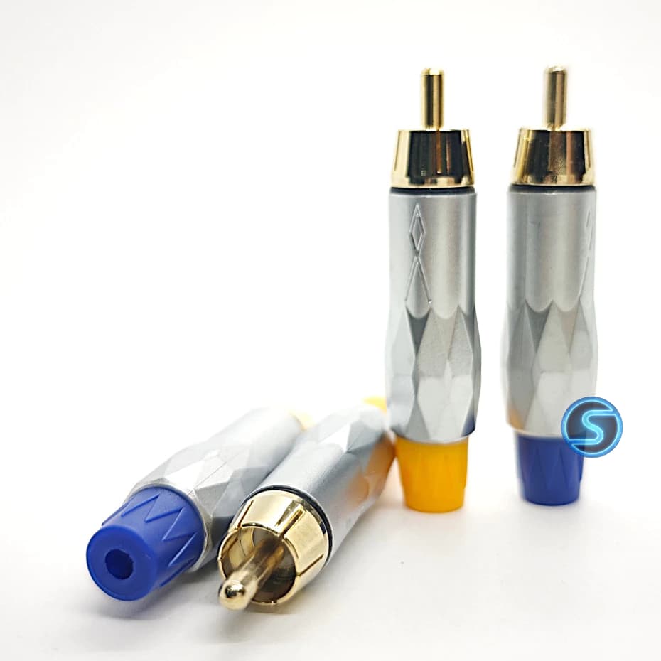 (1 Cặp) Jack AV, Hoa Sen, RCA , chân đồng chính hãng SL