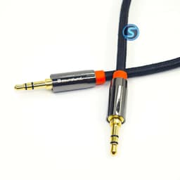 Dây audio 2 đầu 3.5 ly loại xịn bọc xác rắn, hãng Soundline . Giá 1 Dây 2