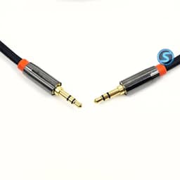 Dây audio 2 đầu 3.5 ly loại xịn bọc xác rắn, hãng Soundline . Giá 1 Dây 3