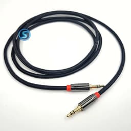 Dây audio 2 đầu 3.5 ly loại xịn bọc xác rắn, hãng Soundline . Giá 1 Dây 4