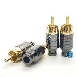 (1 Cặp) Jack AV, Hoa Sen, RCA Palic nhỏ, chân đồng. Hàng Đẹp loại 1 1