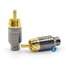 (1 Cặp) Jack AV, Hoa Sen, RCA Palic nhỏ, chân đồng. Hàng Đẹp loại 1 3