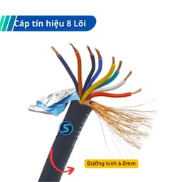 Dây tín hiệu 8 lõi Audio Âm Thanh , OFC chính hãng Soundline BD288. ( Giá 1M ) 1