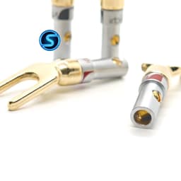( 1 Cặp ) Jack càng cua cắm loa hãng NAKAMICHI. 3