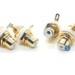 ( 1 Cặp ) Jack rắc , AV,  hoa sen, RCA  âm hàn máy. 2