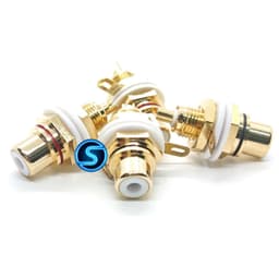 ( 1 Cặp ) Jack rắc , AV,  hoa sen, RCA  âm hàn máy. 4