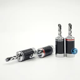 ( 1 Cặp ) Jack loa bắp chuối răng cưa, mạ cacbon. Hàng Đẹp 1