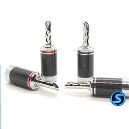 ( 1 Cặp ) Jack loa bắp chuối răng cưa, mạ cacbon. Hàng Đẹp 3