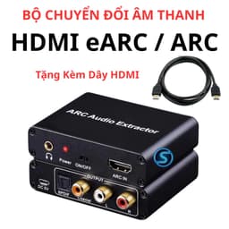 Bộ chuyển đổi âm thanh cổng HDMI ARC ra Quang /AV tặng kèm dây hdmi 1
