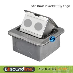 Hộp âm sàn, âm sàn jack canon , âm sàn canon, canon XLR,  6ly , âm điện, gắn tường. 2