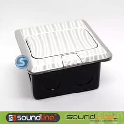 Hộp âm sàn, âm sàn jack canon , âm sàn canon, canon XLR,  6ly , âm điện, gắn tường. 4