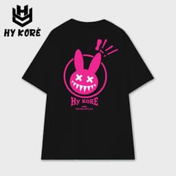 Áo Thun Nam Nữ Form Rộng Localbrand HY KORÉ Never Give Up 3224 Oversize Unisex Vải Cotton Thấm Hút Mồ Hôi 1