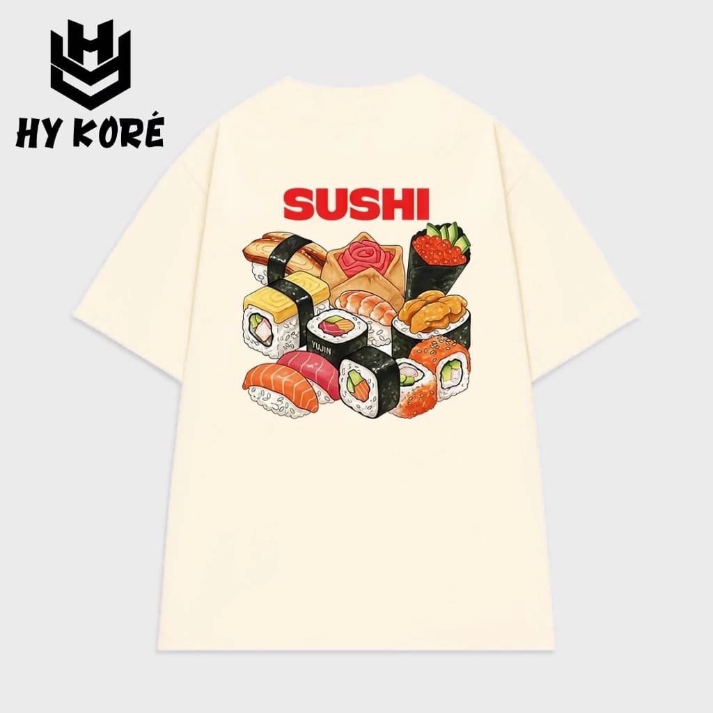 Áo Thun Nam Nữ Form Rộng Localbrand HY KORÉ Shusi 3239 Oversize Unisex Vải Cotton Thấm Hút Mồ Hôi