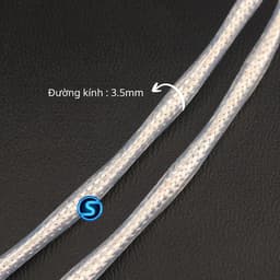 Dây tín hiệu Mạ Bạc Quân Sự Âm Thanh, Đường kính 3.5mm. 5